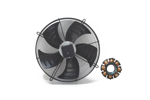 ventilador silenciós de flux axial del rotor exterior